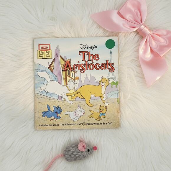 Disney’s The Aristocats | Vintage 1970 Disneyland Read-Along Storyteller Book - Picture 1 of 9